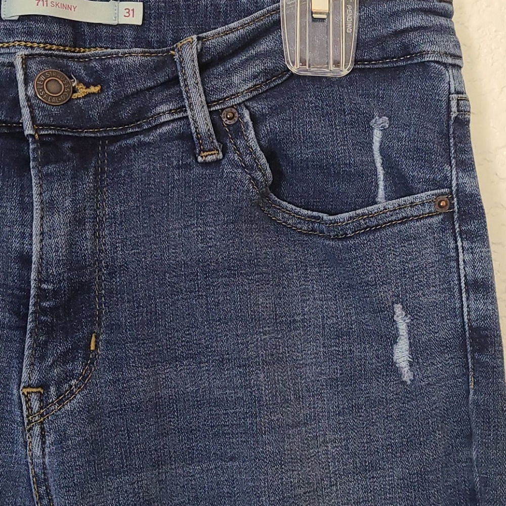 Levi's 711 Skinny Jeans, 31 - Picture 4 of 16